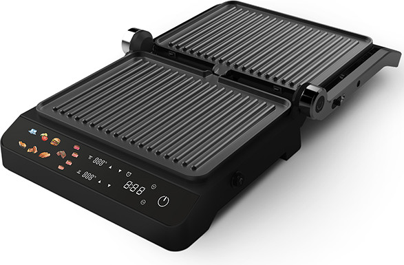 Электрогриль BQ GR3008 (Black/Steel)