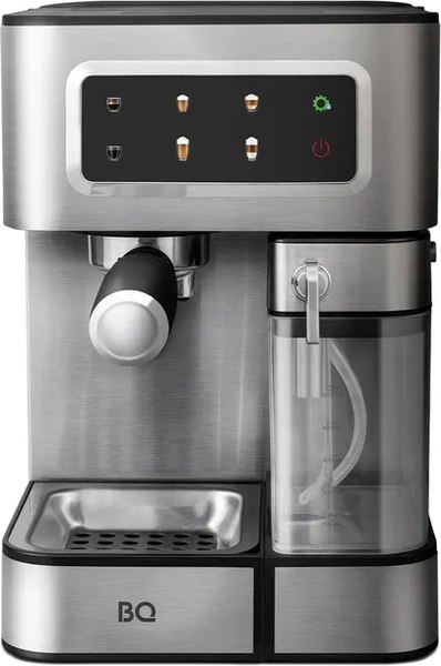 Кофеварка эспрессо BQ CM7005 (сталь/черный) - фото