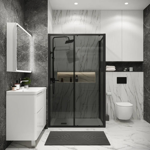 Душевой уголок Grossman Cosmo 110x100x195 / 120.K33.02.1110.21.10