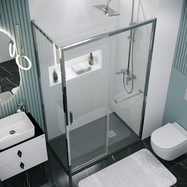 Душевой уголок Grossman Style 100x100x195 / 120.K33.05.1010.10.00