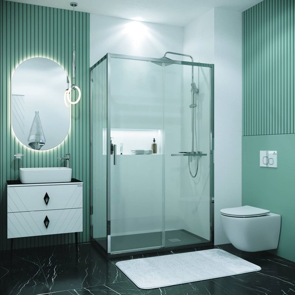 Душевой уголок Grossman Style 120x100x195 / 120.K33.05.1210.10.00