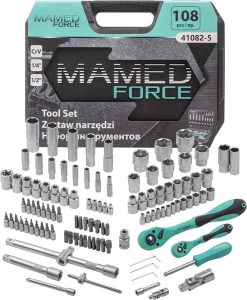 Универсальный набор инструментов MAMEDFORCE MF-41082-5 - фото