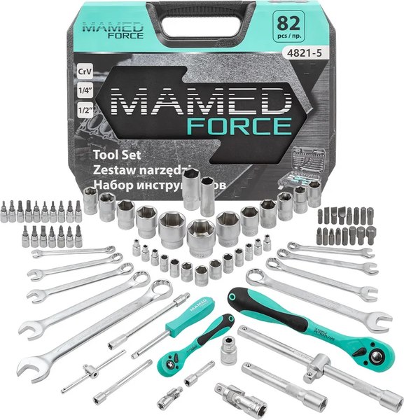 Универсальный набор инструментов MAMEDFORCE MF-4821-5 - фото