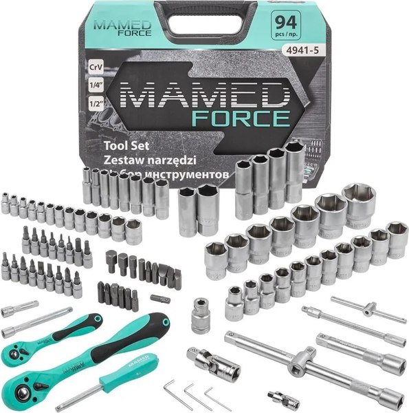 Универсальный набор инструментов MAMEDFORCE MF-4941-5 - фото