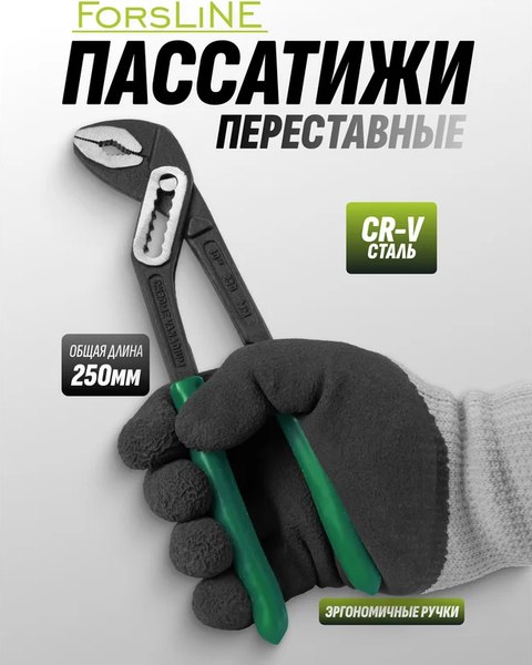 Клещи переставные Forsland 613B250