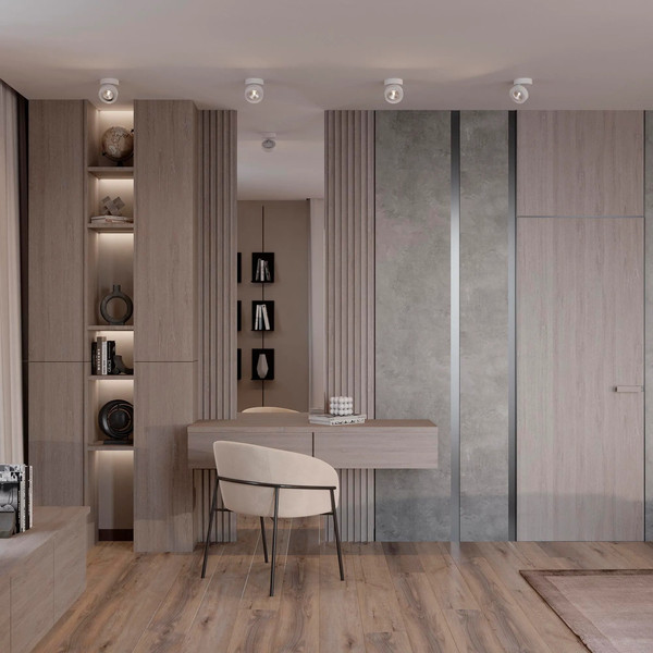 Спот Arlight LGD-MONA-BUILT-R100-12W Warm3000 WH 24deg / 025450