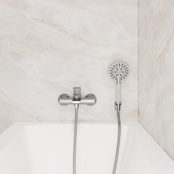 Смеситель Lauter Reef 21CK6678C с лейкой Living Nevada 21S10146
