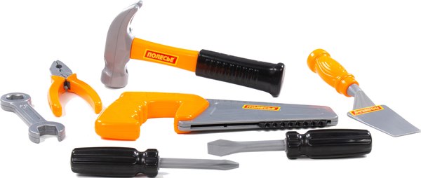 Набор инструментов игрушечный Полесье №7 / 61199 - фото