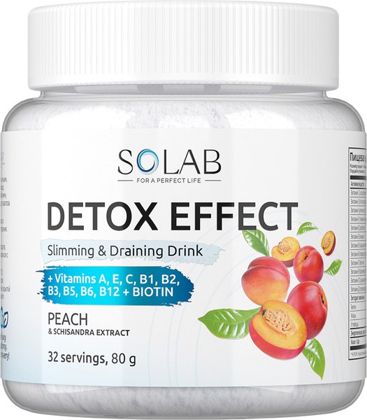 Пищевая добавка SOLAB Детокс и Лимонник Detox Slim Effect - фото