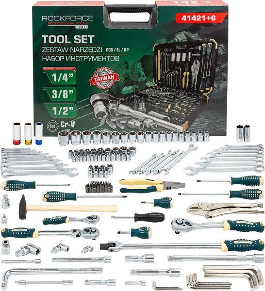 Универсальный набор инструментов RockForce RF Light-41421+6 - фото