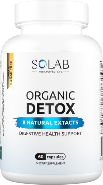 Пищевая добавка SOLAB Organic detox - фото