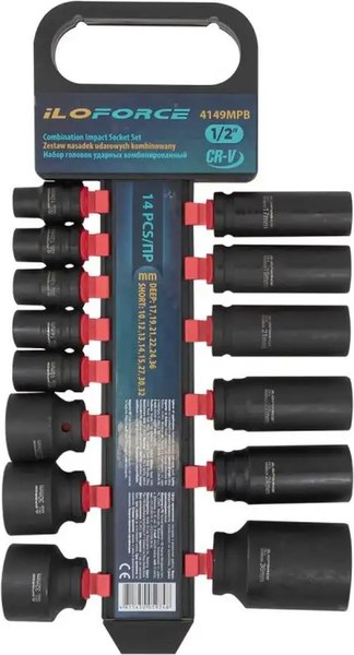 Набор головок слесарных ILOforce IF-4149MPB - фото