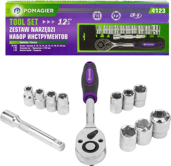 Универсальный набор инструментов Pomagier POM-4123 - фото