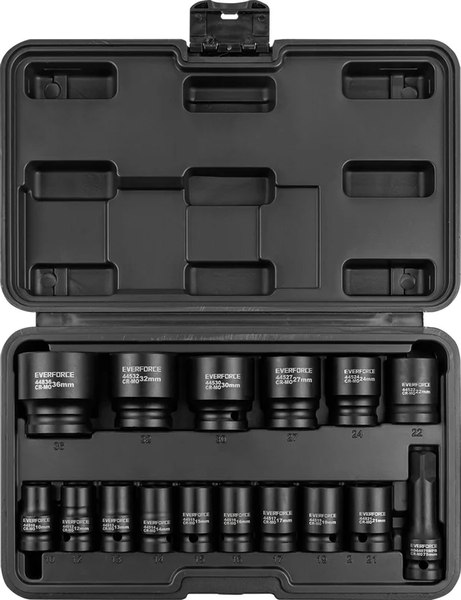 Набор головок слесарных Everforce EF-4177-5MPB