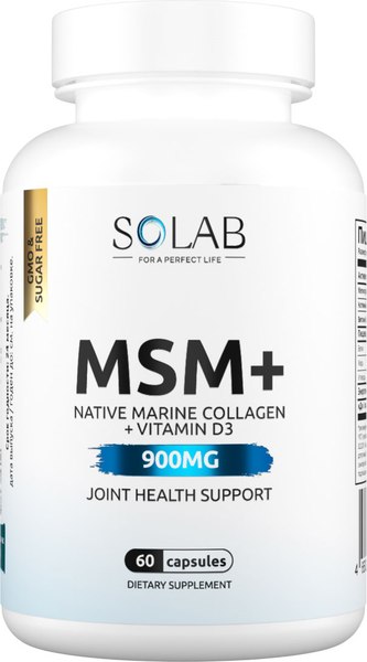 Хондропротектор SOLAB Метилсульфонилметан+ MSM - фото