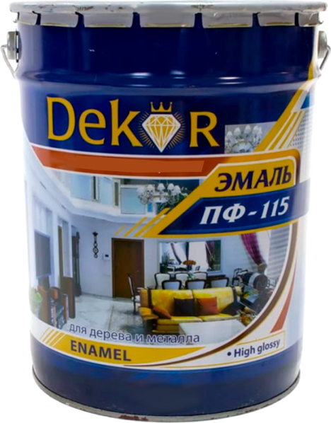 Эмаль Dekor ПФ-115 - фото