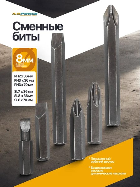 Отвертка ILOforce IF-5064D