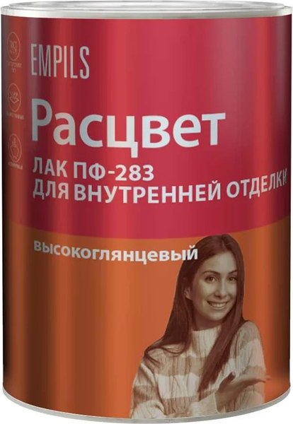 Лак Расцвет Алкидный для внутренней отделки - фото