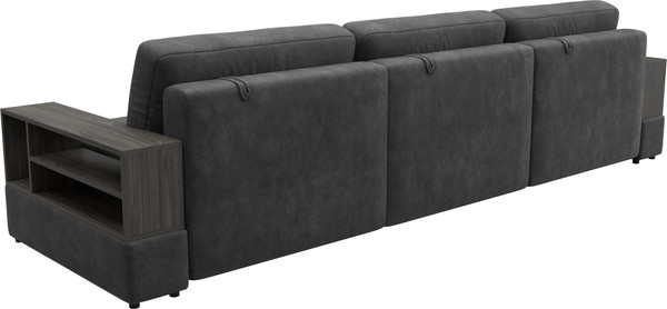 Диван Лига Диванов Лига-055 НПБ Лонг с 2 полками / 129095