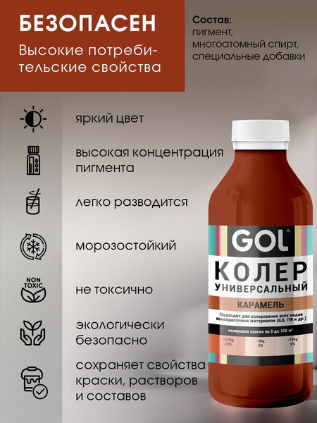 Колеровочная паста GOL №77