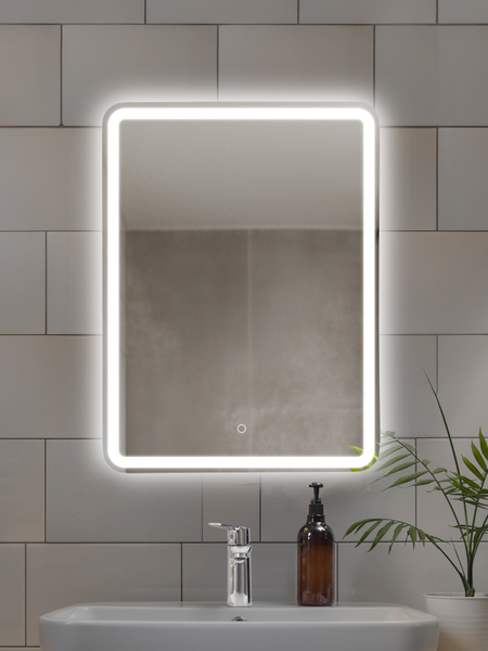 Зеркало Дабл-Ю Балатон Лайт 50x70 / BA50X70L - фото