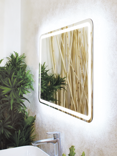 Зеркало Дабл-Ю Балатон Лайт 50x70 / BA50X70L