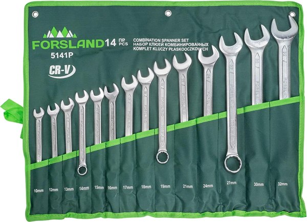 Набор ключей Forsland 5141P - фото