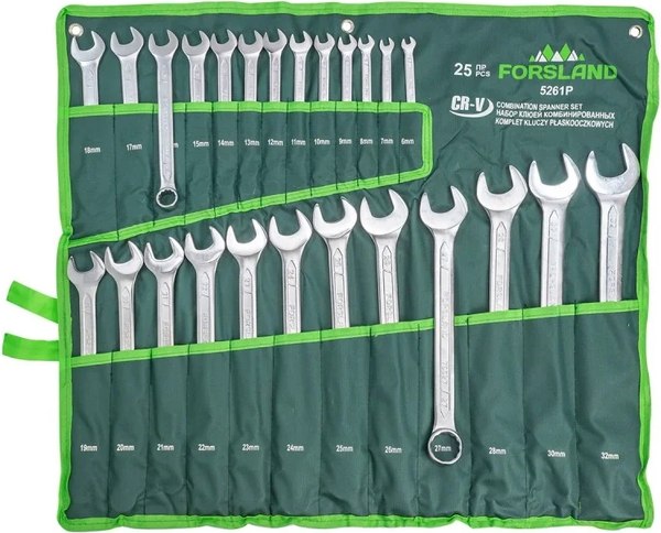 Набор ключей Forsland 5261P - фото