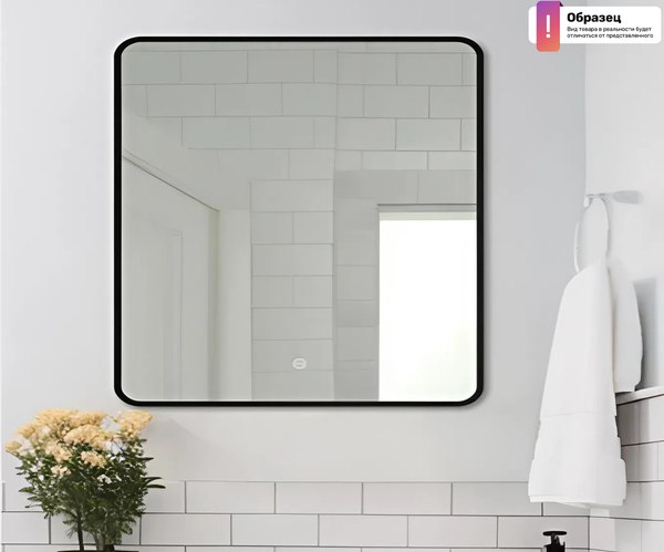 Зеркало Дабл-Ю Бангкок Gold Классик 80x80 / BAN80X80GK - фото