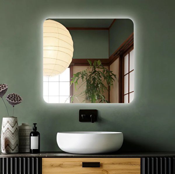 Зеркало Дабл-Ю Бангкок Классик 80x80 / BNK80X80K - фото