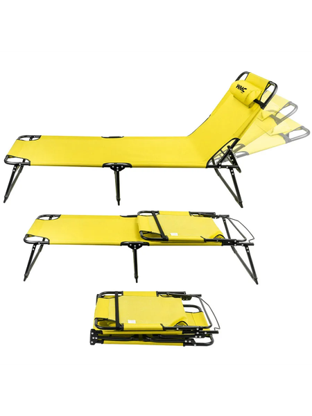 Складной шезлонг WMC Tools WMC-8009H