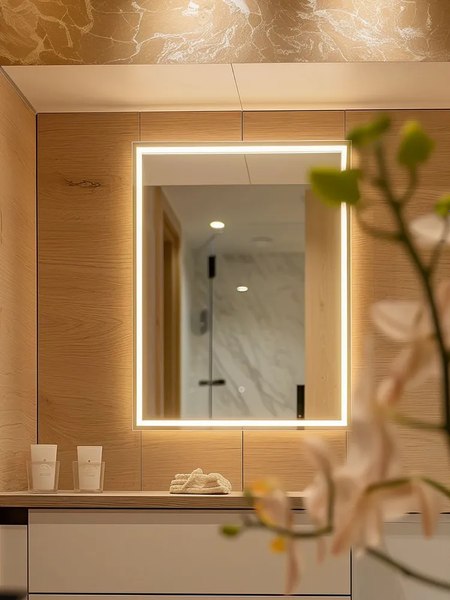 Зеркало Дабл-Ю Гранд Лайт 80x60 / GR80X60LD