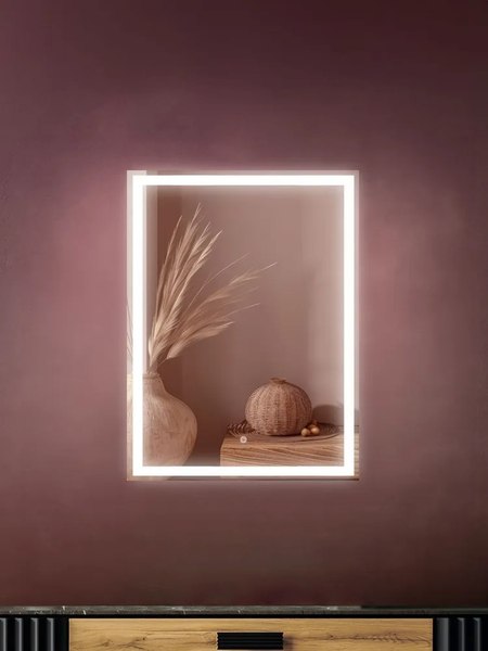 Зеркало Дабл-Ю Гранд Лайт 80x60 / GR80X60LD