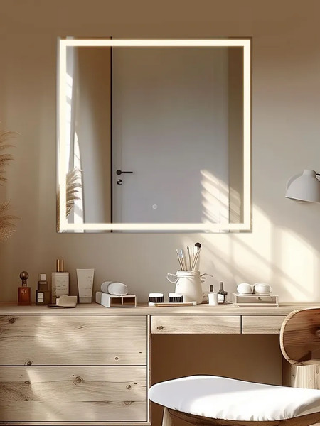 Зеркало Дабл-Ю Гранд Лайт 80x80 / GR80X80LD - фото