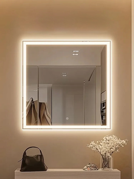 Зеркало Дабл-Ю Гранд Лайт 80x80 / GR80X80LD