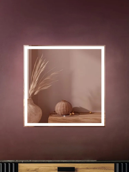 Зеркало Дабл-Ю Гранд Лайт 80x80 / GR80X80LD