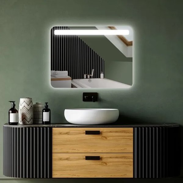 Зеркало Дабл-Ю Лион 80x60 / LN80X60 - фото