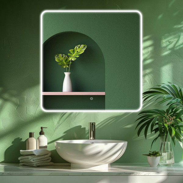 Зеркало Дабл-Ю Онтарио 80x80 / TR80X80 - фото