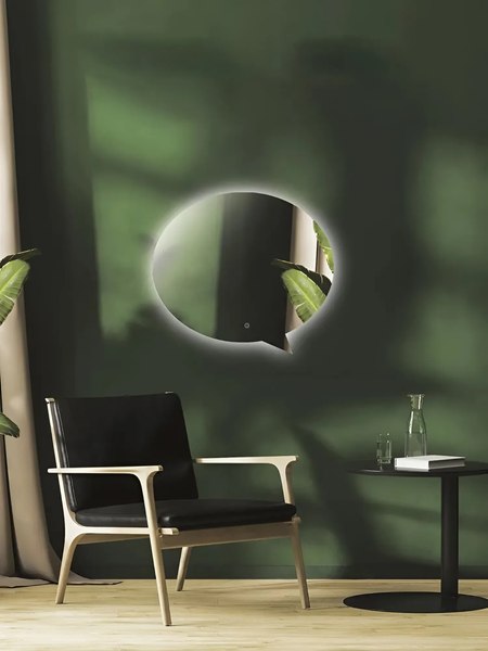 Зеркало Дабл-Ю Роттердам 70x65 / RTDM70X65 - фото