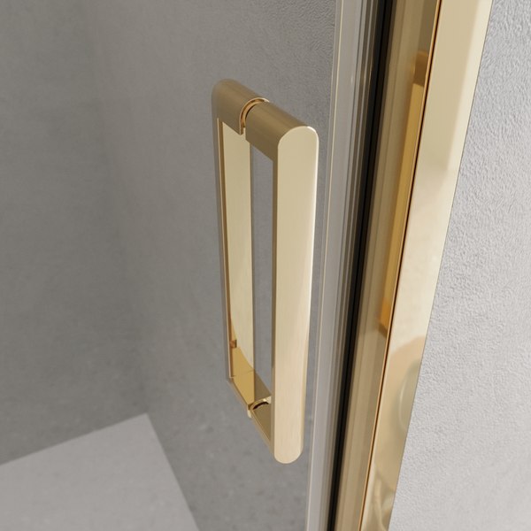 Душевая дверь BelBagno Luce-BF-1-110-C-ORO