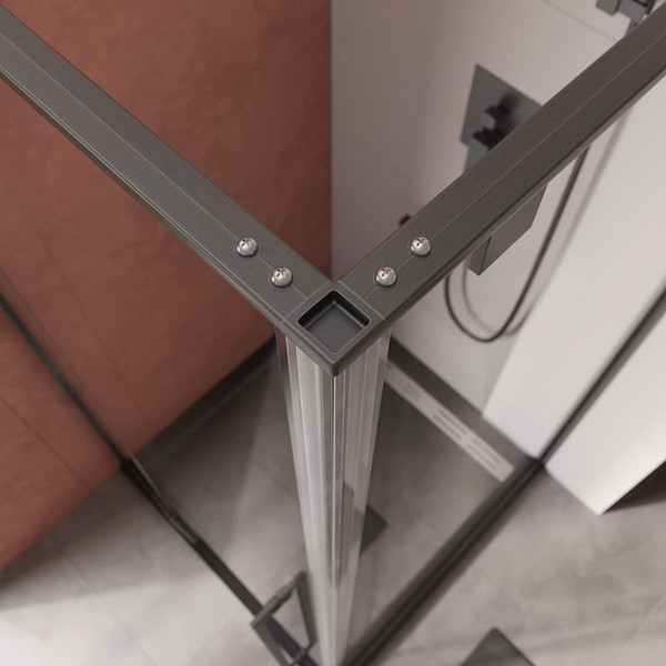 Душевой уголок Cezares LINER-AH-1-120/90-C-GM-R