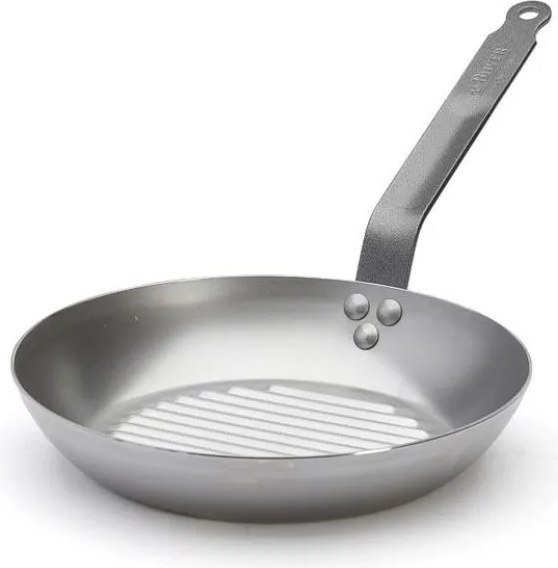 Сковорода-гриль De Buyer Carbone Plus 5530.30