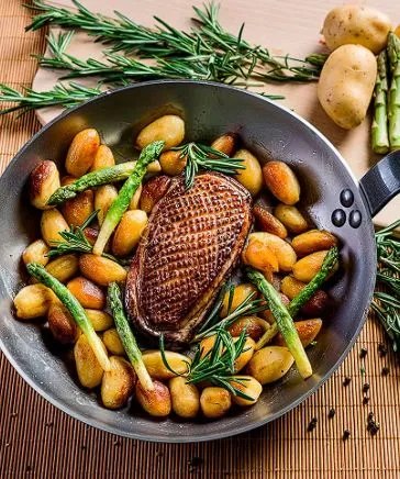 Сковорода-гриль De Buyer Carbone Plus 5530.30