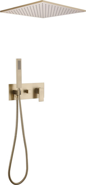 Душевая система со смесителем Abber Daheim AF8221G - фото