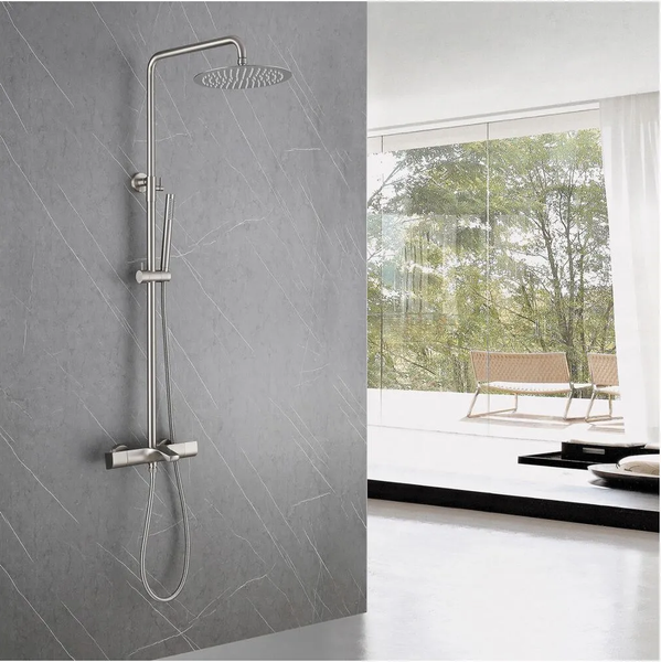 Душевая система со смесителем Abber Thermostat AF8516SPL