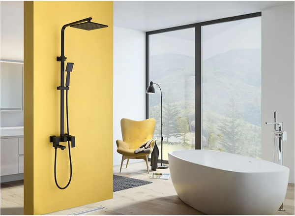 Душевая система со смесителем Abber Daheim AF8216BL