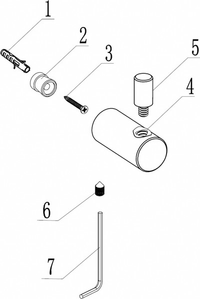 Крючок для ванной Abber Osten 316 AA1851BST