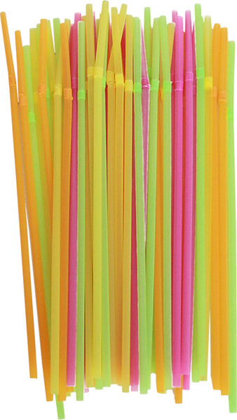 Набор одноразовых трубочек Komfi гофрированные KGT013P - фото