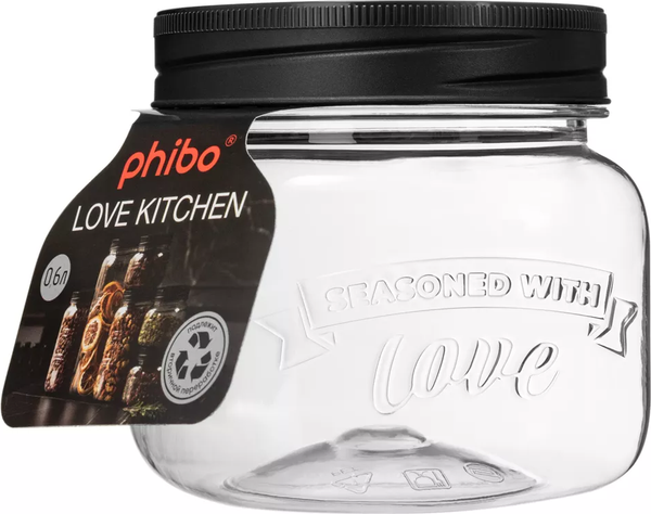 Емкость для хранения Бытпласт Love Kitchen / 440300113