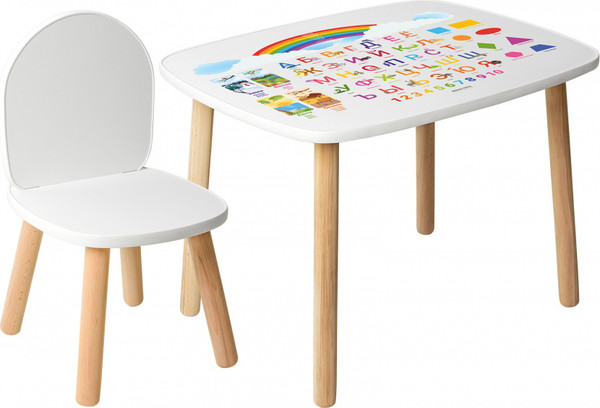 Комплект мебели с детским столом Leader Toys Классика / 71030/70025ЛДСП - фото